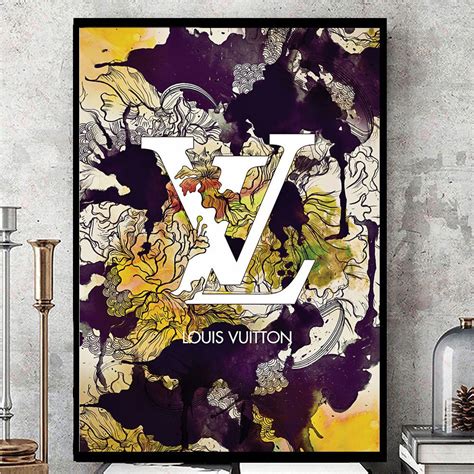 louis vuitton canvas art